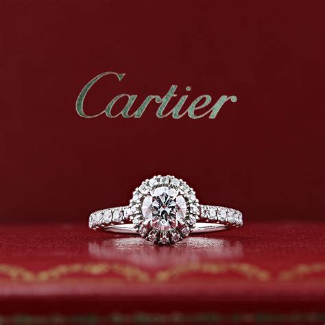 used cartier diamond ring